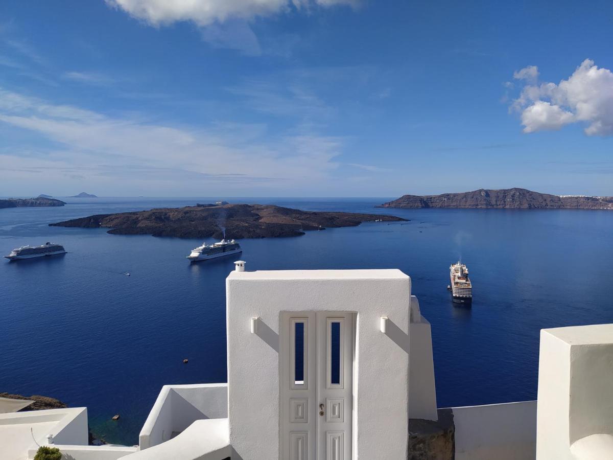 Akron Cliff Suite Fira  Exterior foto