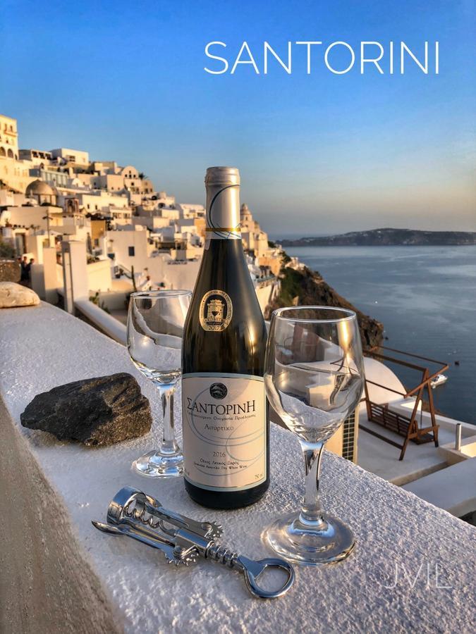 Akron Cliff Suite Fira  Exterior foto