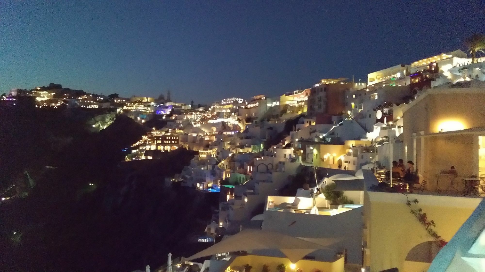 Akron Cliff Suite Fira  Exterior foto